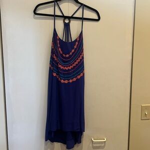Wyld Hart Purple Aztec Dress Sz M